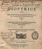 Dioptrice Kepler Dioptrice Kepler