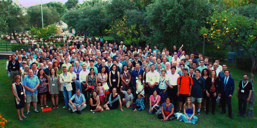 Participants à la conférence "Advancing Astrophysics with the SKA" en 2014